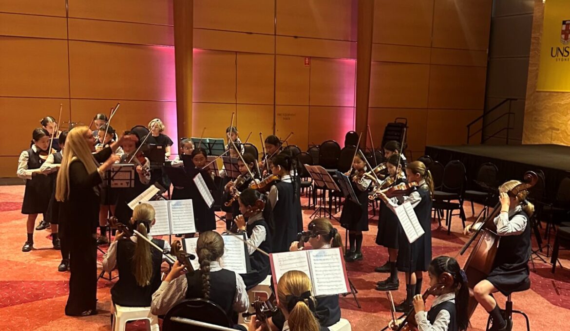 SCEGGS String Ensembles Strike Gold at Australian Festival