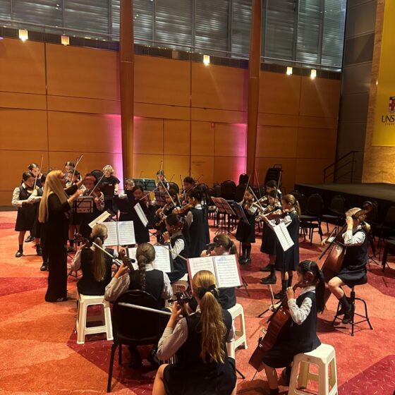 SCEGGS String Ensembles Strike Gold at Australian Festival